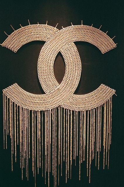 Brown Chanel Logo - chanel | Tumblr discovered by Nathalie Thiele