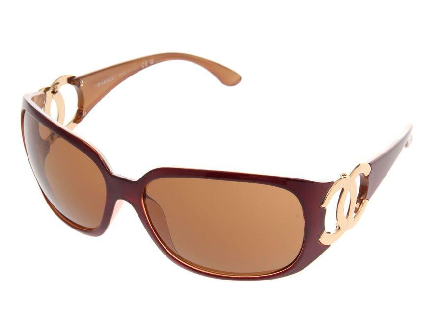 Brown Chanel Logo - Ginzo Rakuten Ichiba Shop: Chanel, CHANEL Sunglasses brown side logo