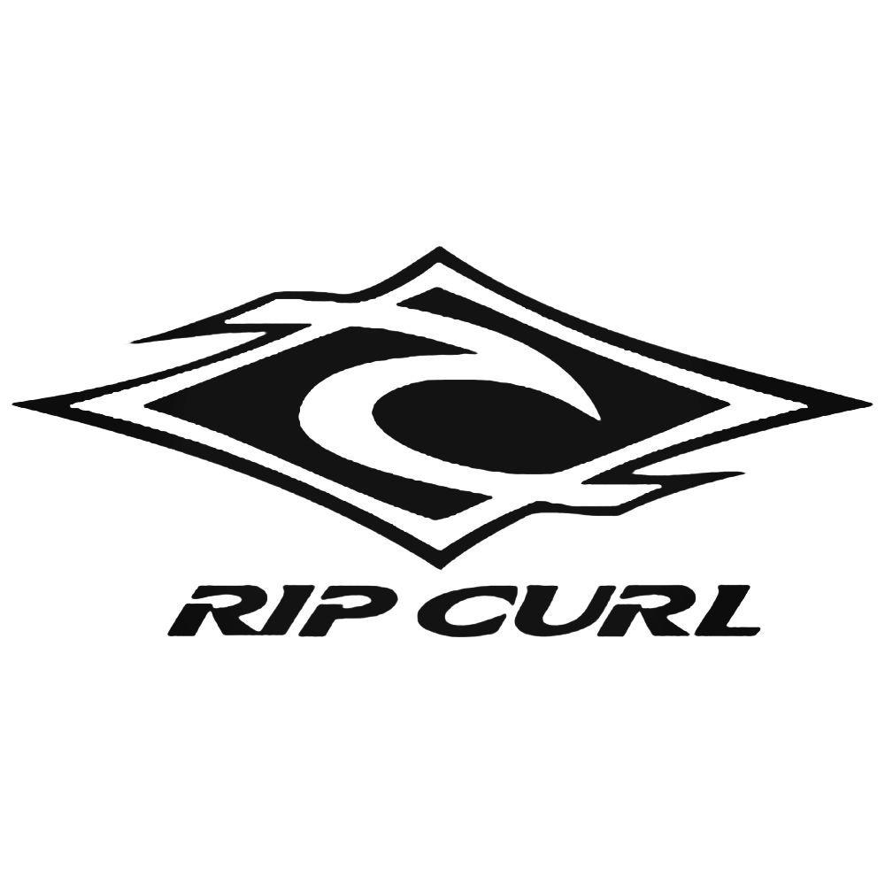Rip Curl Logo - Rip Curl Company Logo Decal Sticker