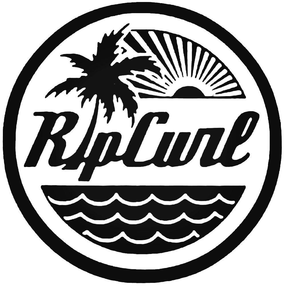 Rip Curl Logo - Rip Curl Aloha Surfing Decal Sticker