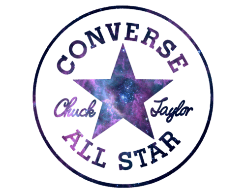 Galaxy Converse Logo - Animated gif about fashion in logos // brands by $hama