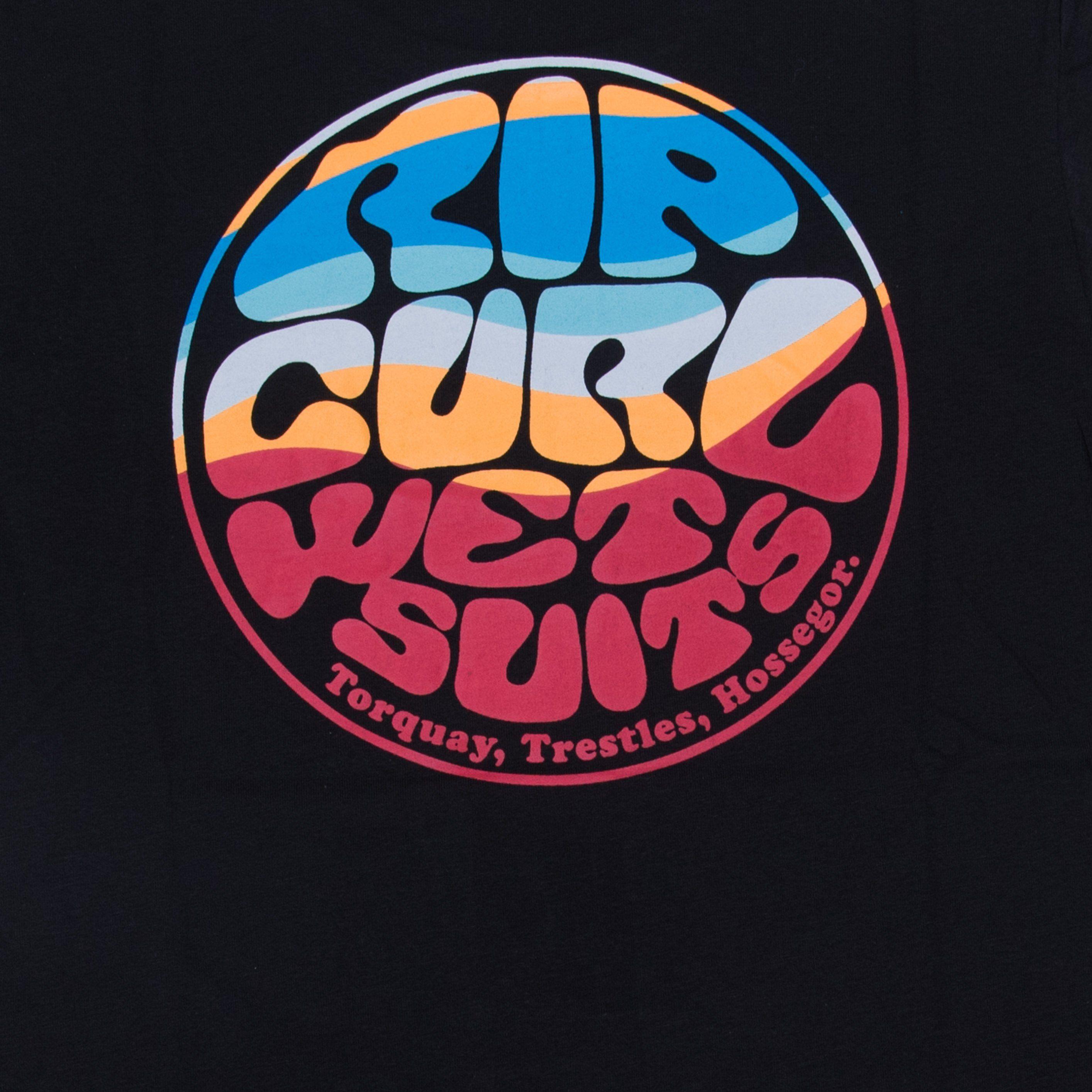 Rip Curl Logo - Rip Curl RC Circle Logo T Shirt (Black)