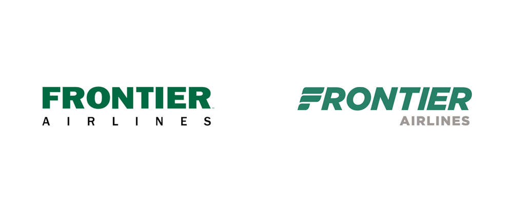 Green Airline Logo - Brand New: New Logo and Livery for Frontier Airlines