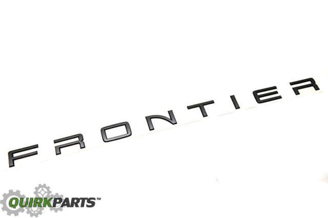 Frontier Logo - Nissan OEM 01-04 Frontier Pick up Box-emblem Badge Nameplate ...