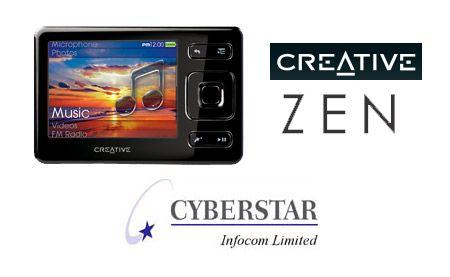Creative Zen Logo - Creative Zen 4 GB and 8 GB Versions now available in India