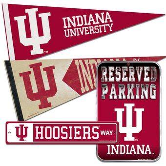 Indiana U Logo - Indiana Hoosiers Collectibles, Indiana University Memorabilia | The ...