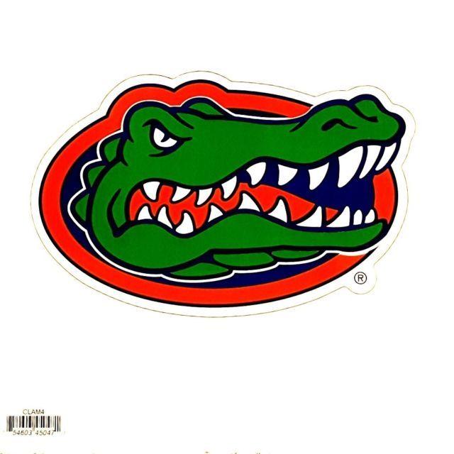 Crocodile Football Logo - florida gators logo ncaa football team 8 inch logo magnet florida ...