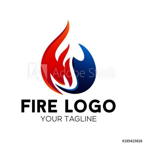Abstract Fire Logo - Abstract Fire Logo Stock Vector - Buy this stock vector and explore ...