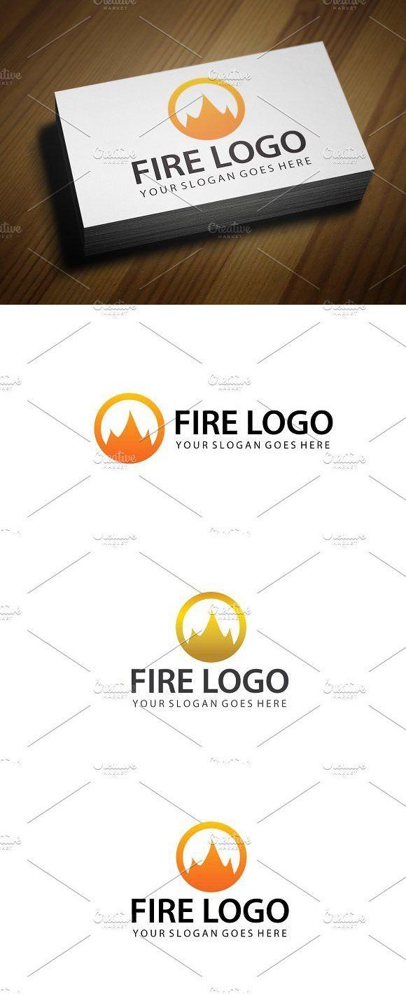 Abstract Fire Logo - Abstract Fire Logo Template | Abstract Design | Pinterest | Logo ...
