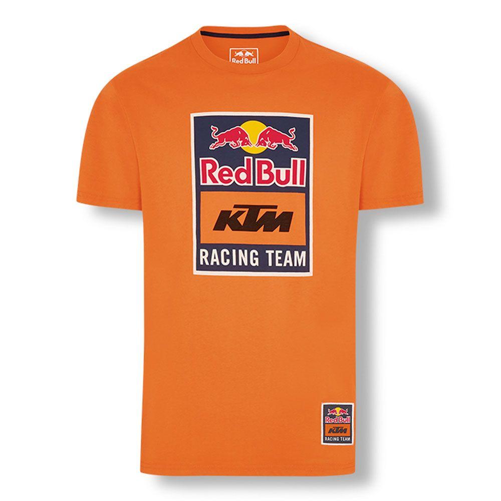 Orange S Logo - 2019 Red Bull KTM Racing Lifestyle Team Logo TEE T-Shirt Mens ORANGE ...