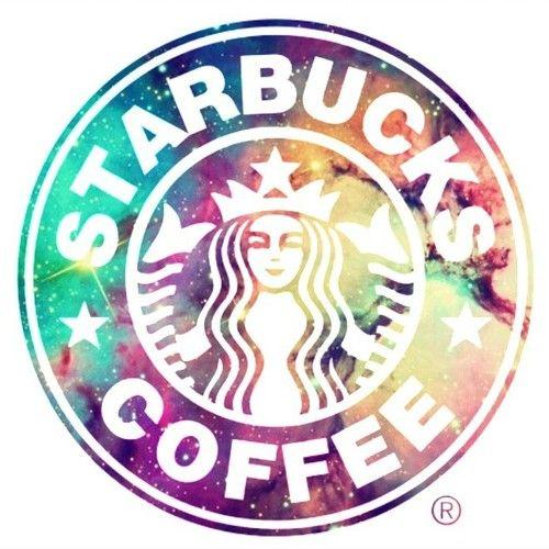 Galaxy Starbucks Logo - Starbucks uploaded by floor on We Heart It