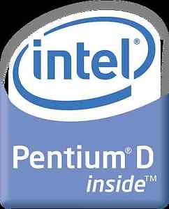 Intel Pentium 5 Logo - Lot of 5 Intel Pentium Dual Core E5400 775 CPUs SLGTK 2M/800 2.7 GHz ...