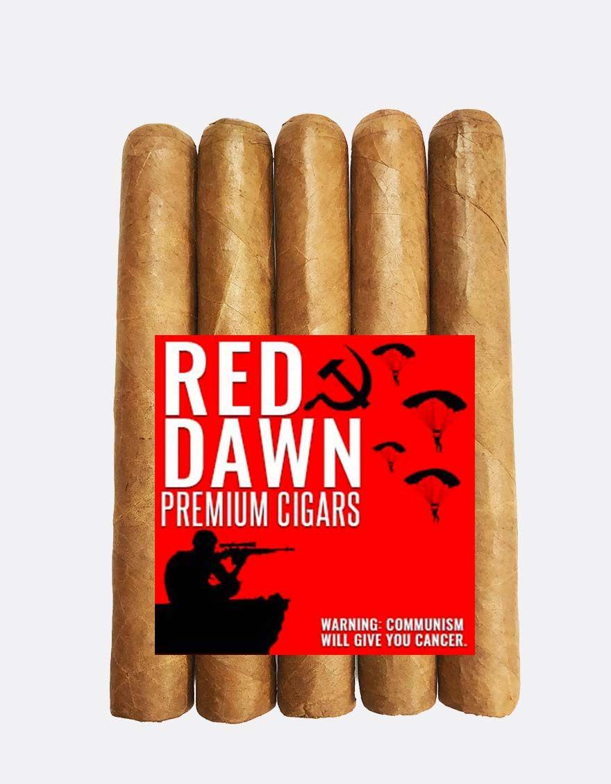 Red Dawn Products Logo - Red Dawn 5 Pack with Logo product image - TNTCigars