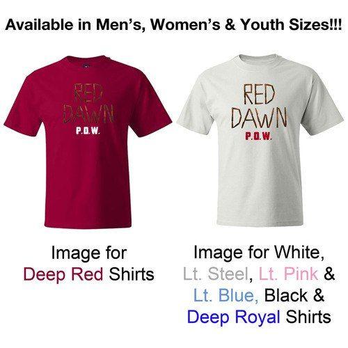 Red Dawn Products Logo - Red Dawn - Logo - P.O.W. - Showtown Tees