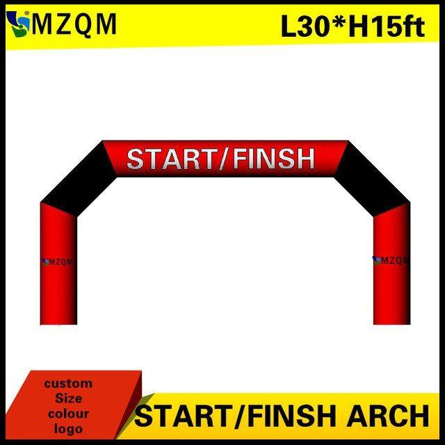 Finishline Logo - Customized inflatable arch start/finsh inflatable finish line arch ...