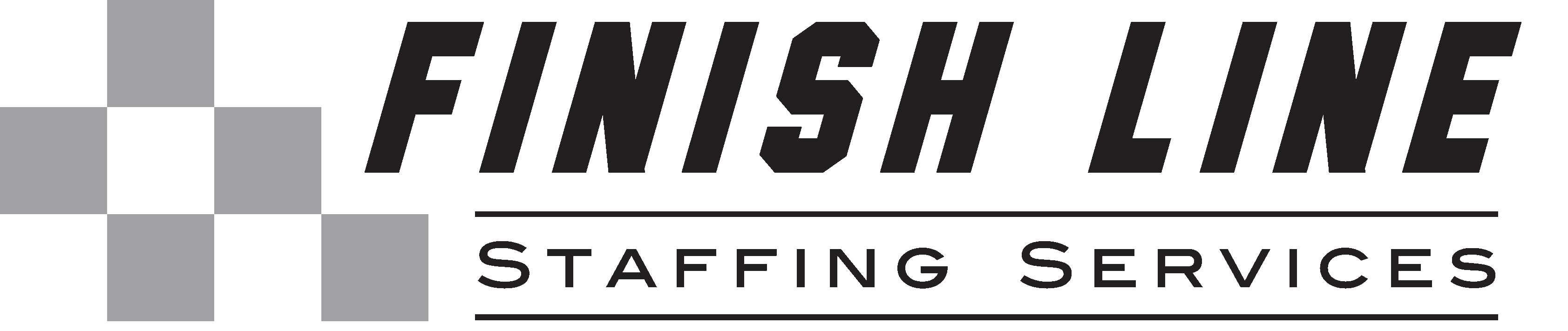Finishline Logo - Finish Line Staffing | Dependable Labor for Your Business