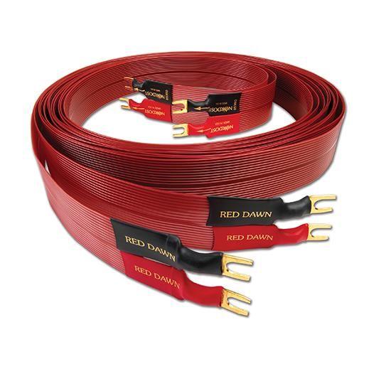 Red Dawn Products Logo - Nordost Leif Series Red Dawn Speaker Cable - Addicted To Audio
