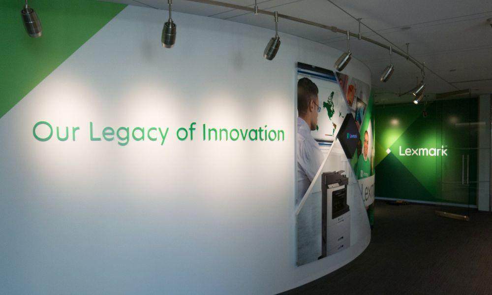 Lexmark International Logo - A massive renovation of the l... - Lexmark International Office ...