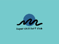 Super Chill Logo - Super Chill Surf Club Logo