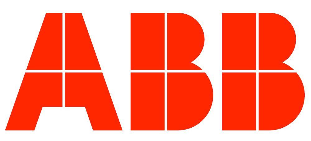 White Red Technology Logo - ABB Logo, ABB Symbol Meaning, History and Evolution