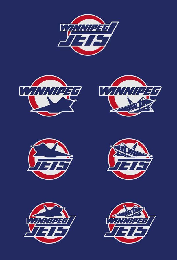 Winnipeg Jets Concept Logo - Winnipeg to announce Jets name at NHL Draft - Hockey Fights