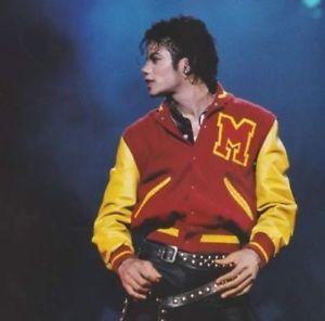 Michael Jackson M Logo - Michael Jackson Thriller Jacket M Logo Varsity Jacket | eBay