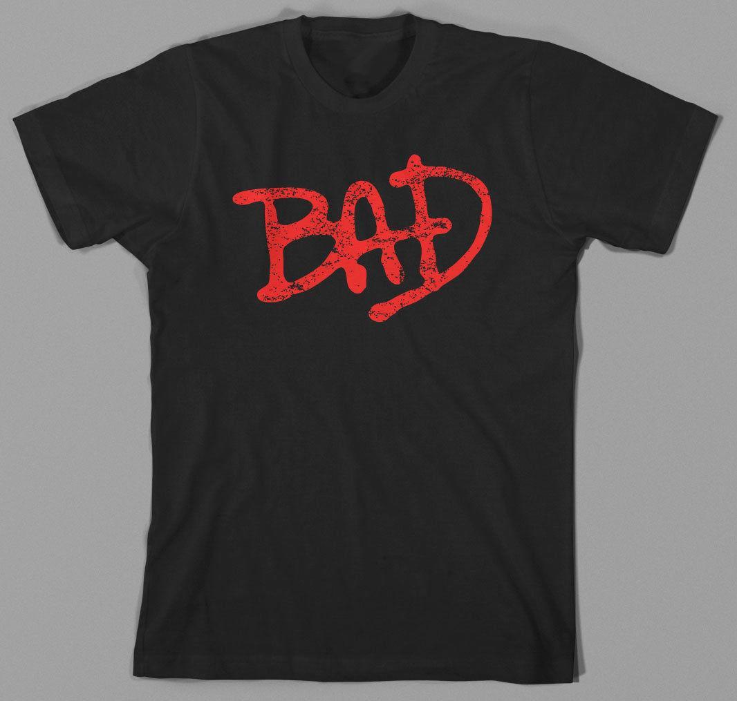 Michael Jackson M Logo - Bad T Shirt Michael Jackson, Logo, Thriller, 80s, King Of Pop, Dance ...