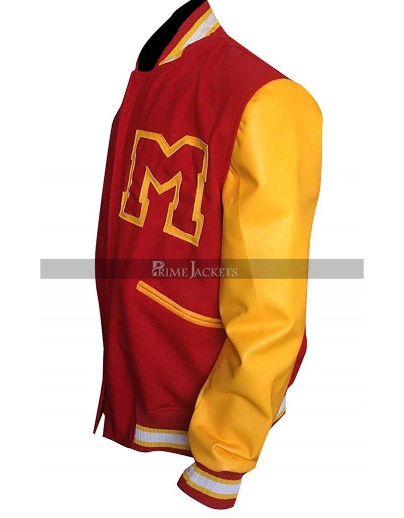Michael Jackson M Logo - M Logo Michael Jackson Thriller Varsity Jacket