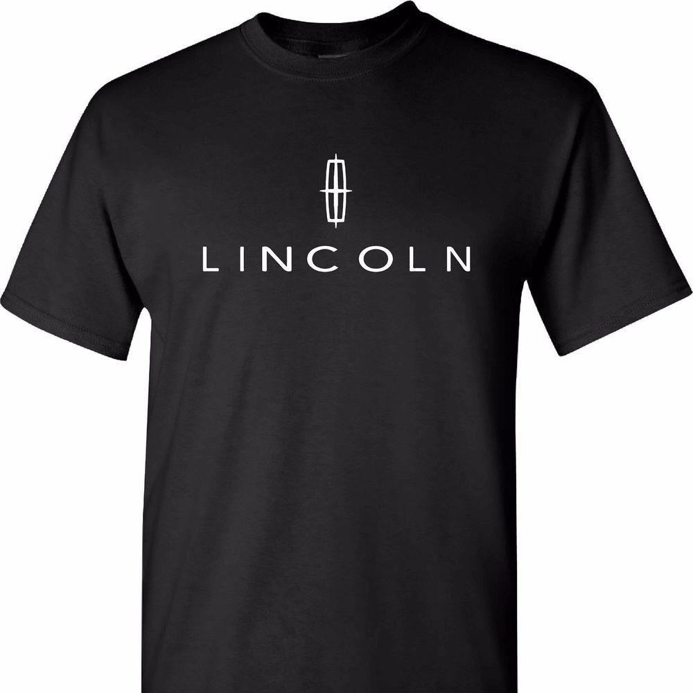 White Lincoln Logo - Lincoln Logo T Shirt MKC Navigator MKX MKZ accesories tires parts | eBay