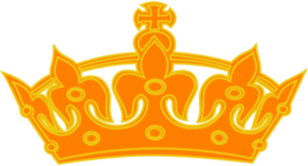 Orange Crown Logo - Orange Yellow Crown Clip Art clip art online