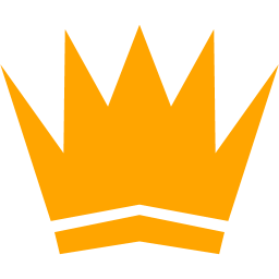 Orange Crown Logo - Orange crown icon orange crown icons