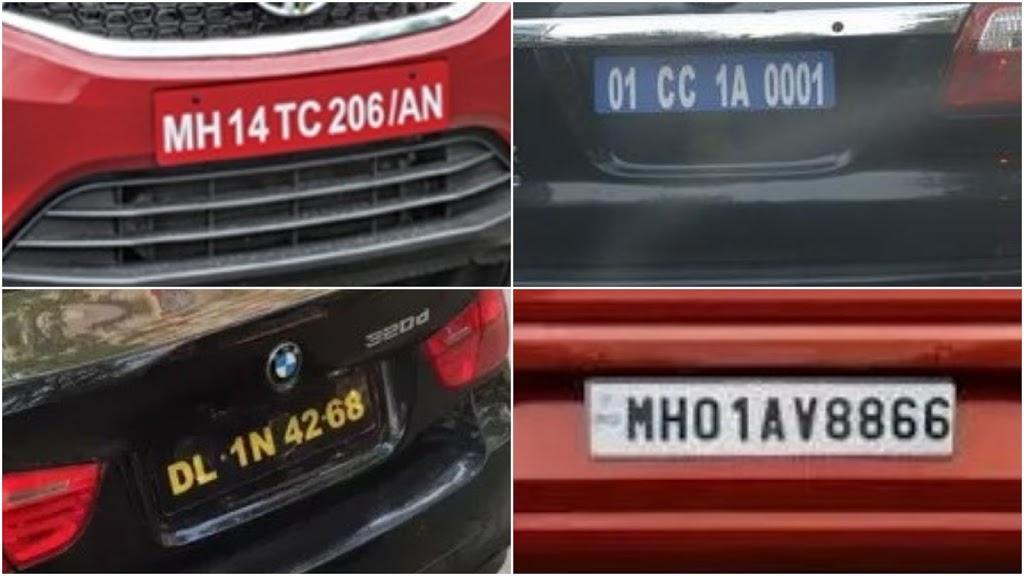 Indian Red Car Logo - Color codes of Indian vehicle registration plates - TotalGyan