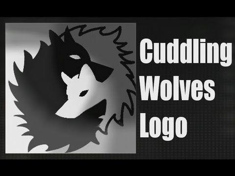 Black and White Wolves Logo - Black Ops 2: Cuddling Wolves Emblem Tutorial - YouTube