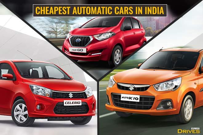 Indian Red Car Logo - Top five cheapest automatic cars in India that are inexpensive to