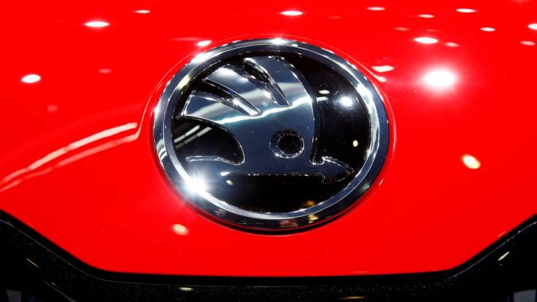Indian Red Car Logo - Skoda to pump in 1 billion euro in India, first new product to be ...