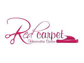 Red Carpet Logo - Red Carpet HairCuttin Salon logo design - 48HoursLogo.com