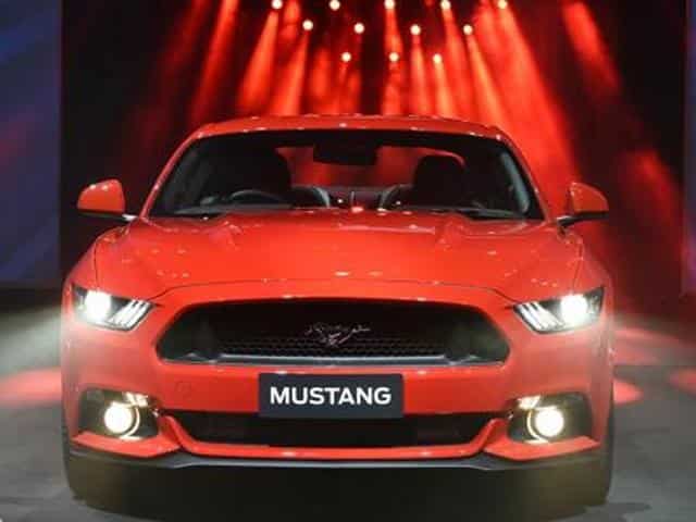 Indian Red Car Logo - Ford Mustang bookings start in India: 5 things about the all ...