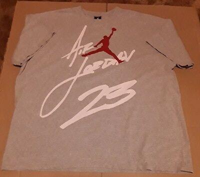 Michael Jordan Flight Logo - NIKE AIR JORDAN Flight Jumpman Logo Graphic T-Shirt Men's Size 2XL ...