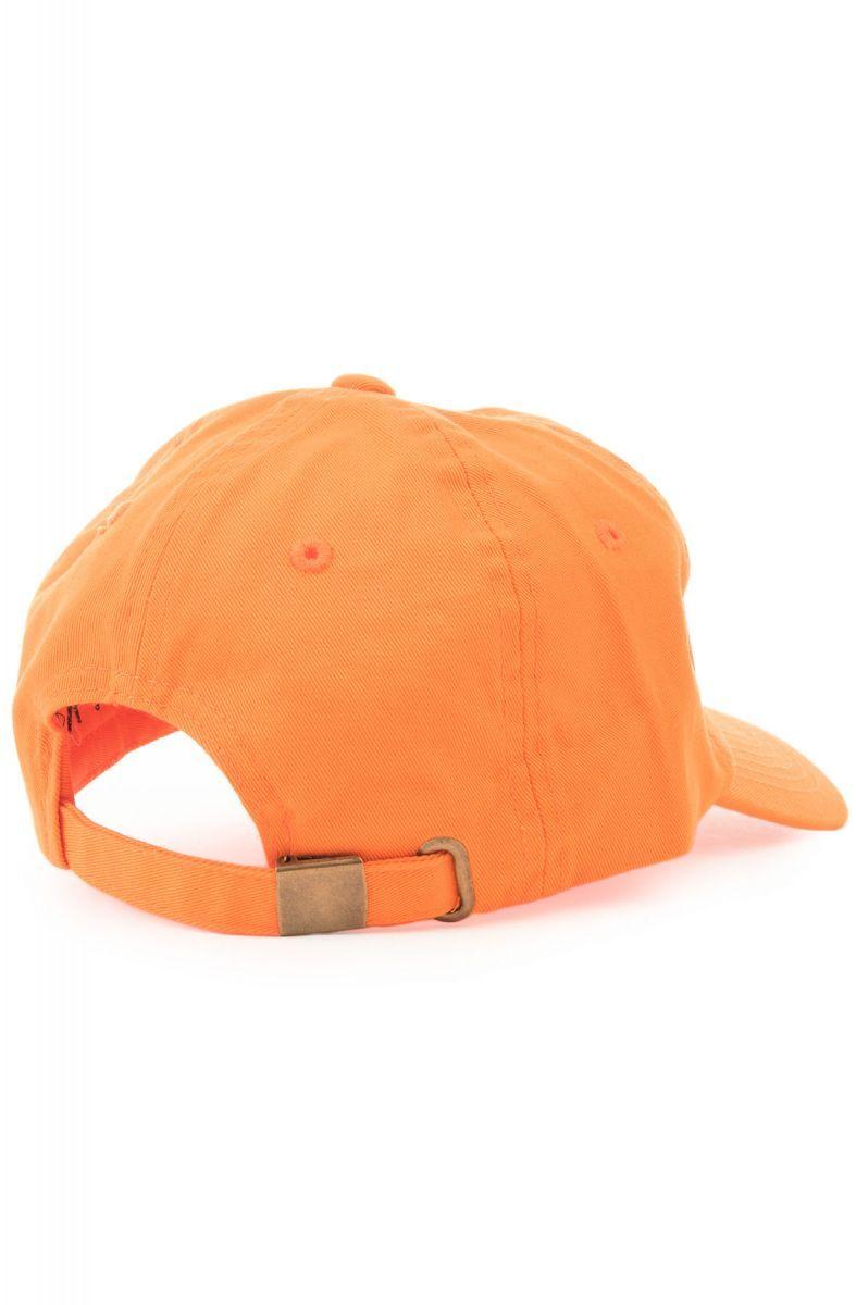 Orange and Black Box Logo - The MSTKN Box Logo Dad Hat in Orange & Black