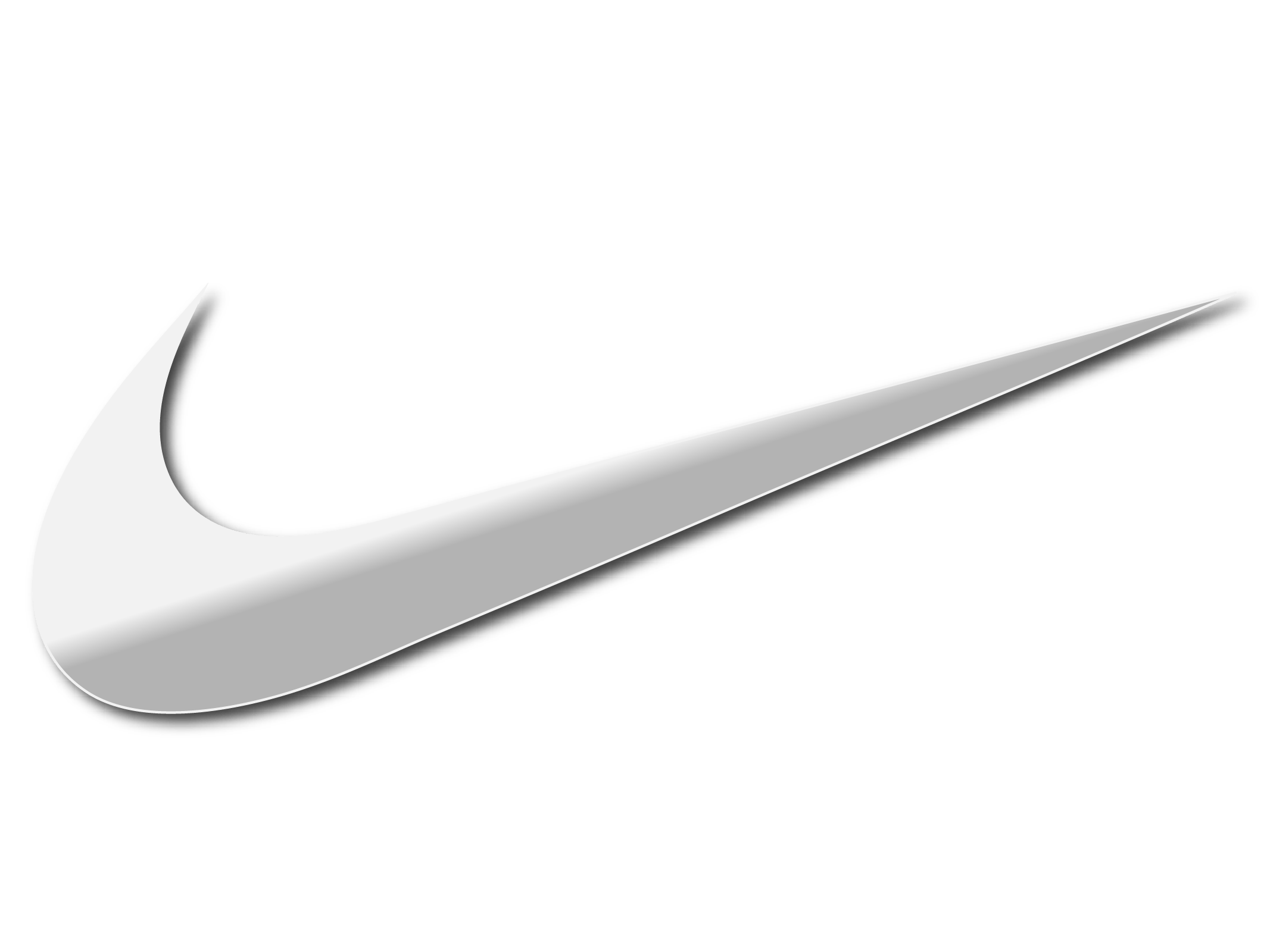 Silver Nike Logo - Nike Logo Silver PNG Picture