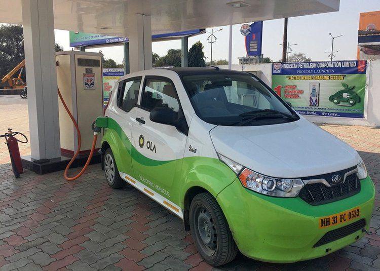 Indian Red Car Logo - Ola's sputtering India electric vehicle trial a red flag for Modi
