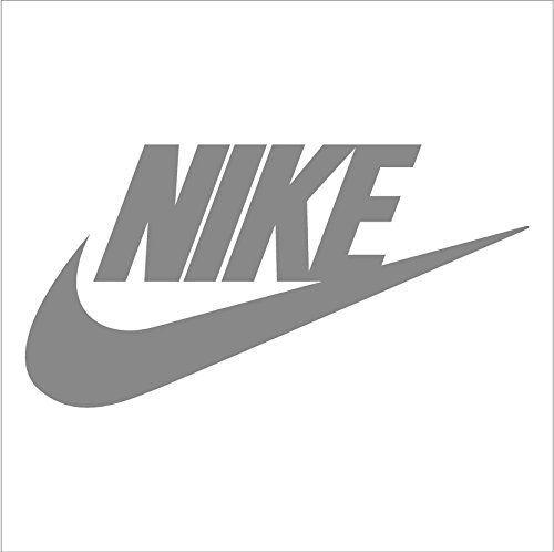 Silver Nike Logo - Nike Logo Vinyl Sticker Decal (6