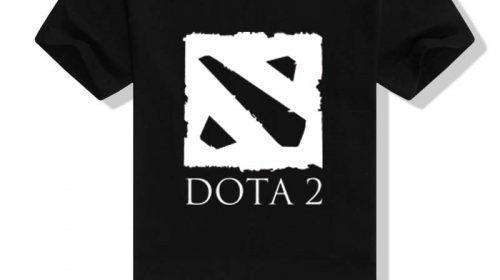 Dota 2 Logo - Dota 2 : Logo T-Shirt – Gaming Goods