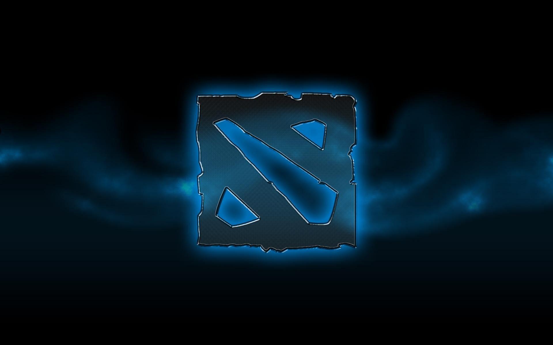 Dota 2 Logo - Dota 2 Blue Logo Wallpaper | Counter-Strike 1.6 GUI Mods