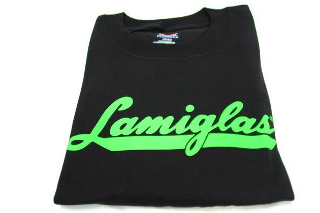 Logo with Green Logo - Lamiglas Black W/ Green Logo T Shirt