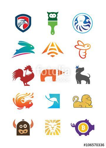Animal Based Logo - Best Animal Logo Design Set