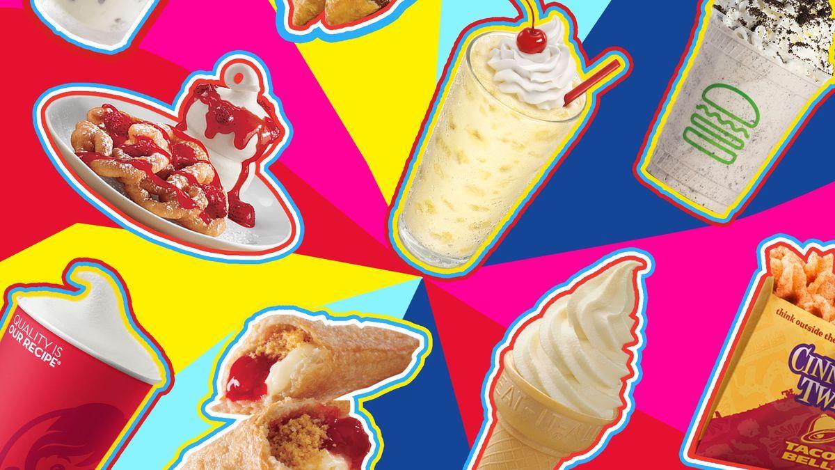 Fast Food Ice Cream Logo - America's Fast Food Desserts, Ranked