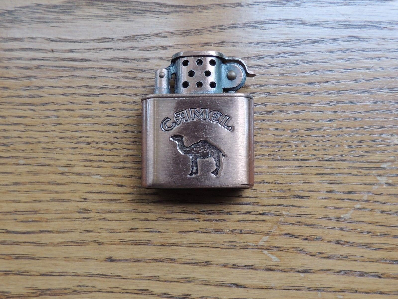 Copper Colored Logo - Camel Cigarette Lighter\vintage Camel Logo- Copper Colored Metal