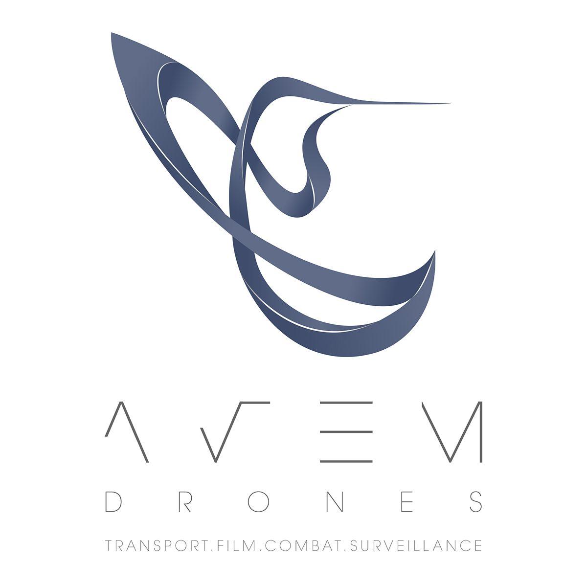 Animal Based Logo - AVEM Drones Logo Design on Behance