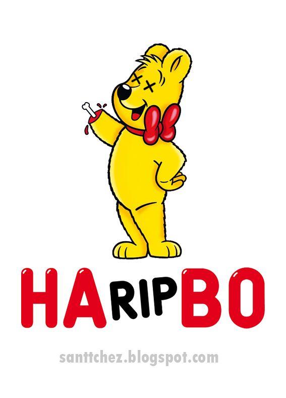 Haribo Logo - Halloween horror Logo Haribo | uooyaa2017 | Logos, Halloween horror ...